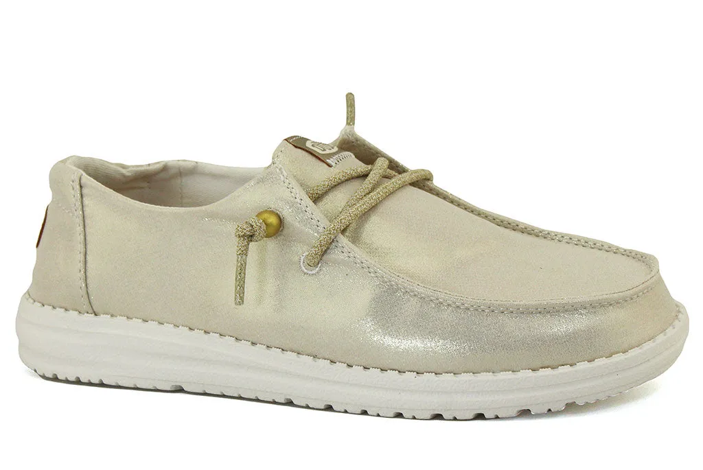 Hey Dude Women's Wendy Metallic Shine