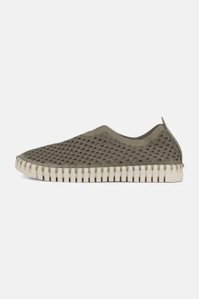Ilse Jacobsen Microfiber Tulip Flats Deep Olive