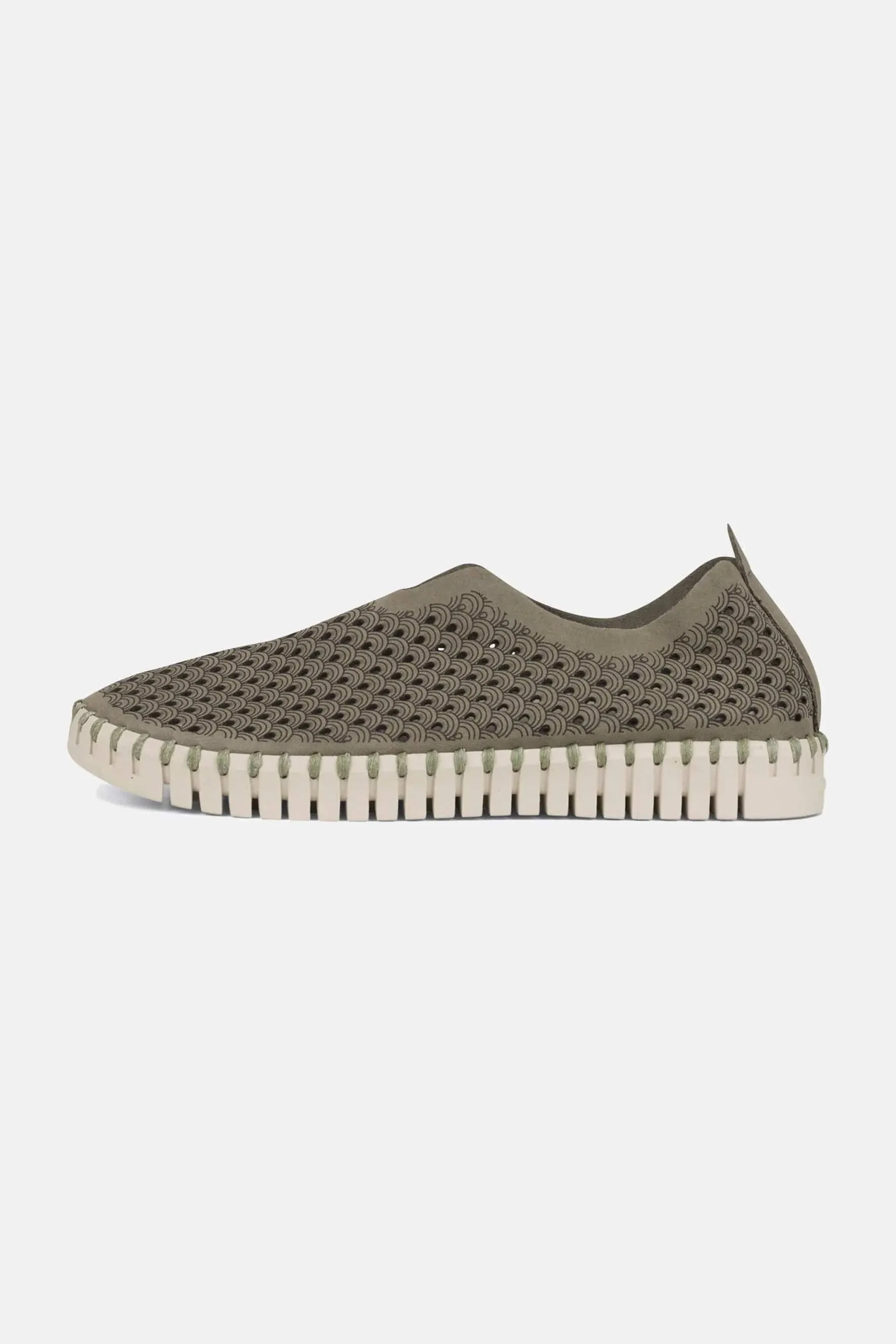 Ilse Jacobsen Microfiber Tulip Flats Deep Olive