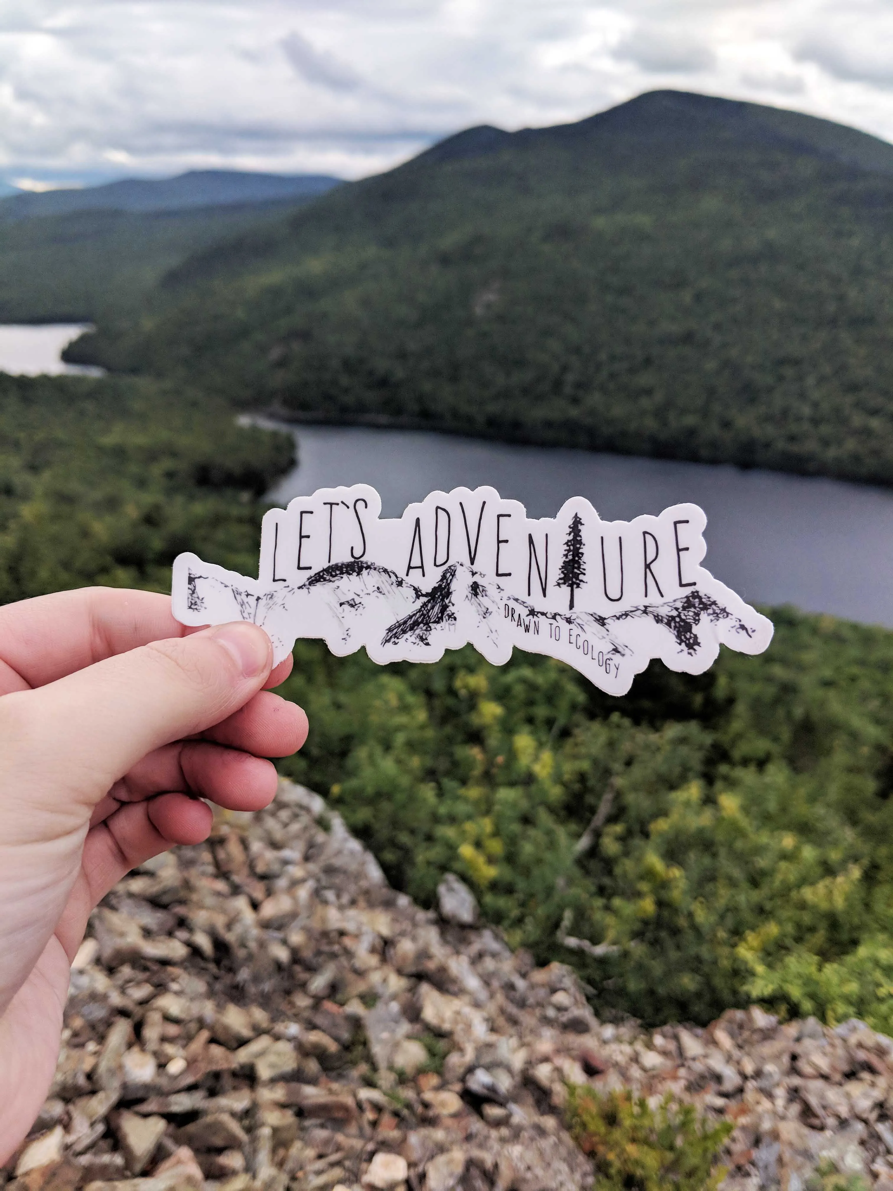 Let's Adventure Sticker