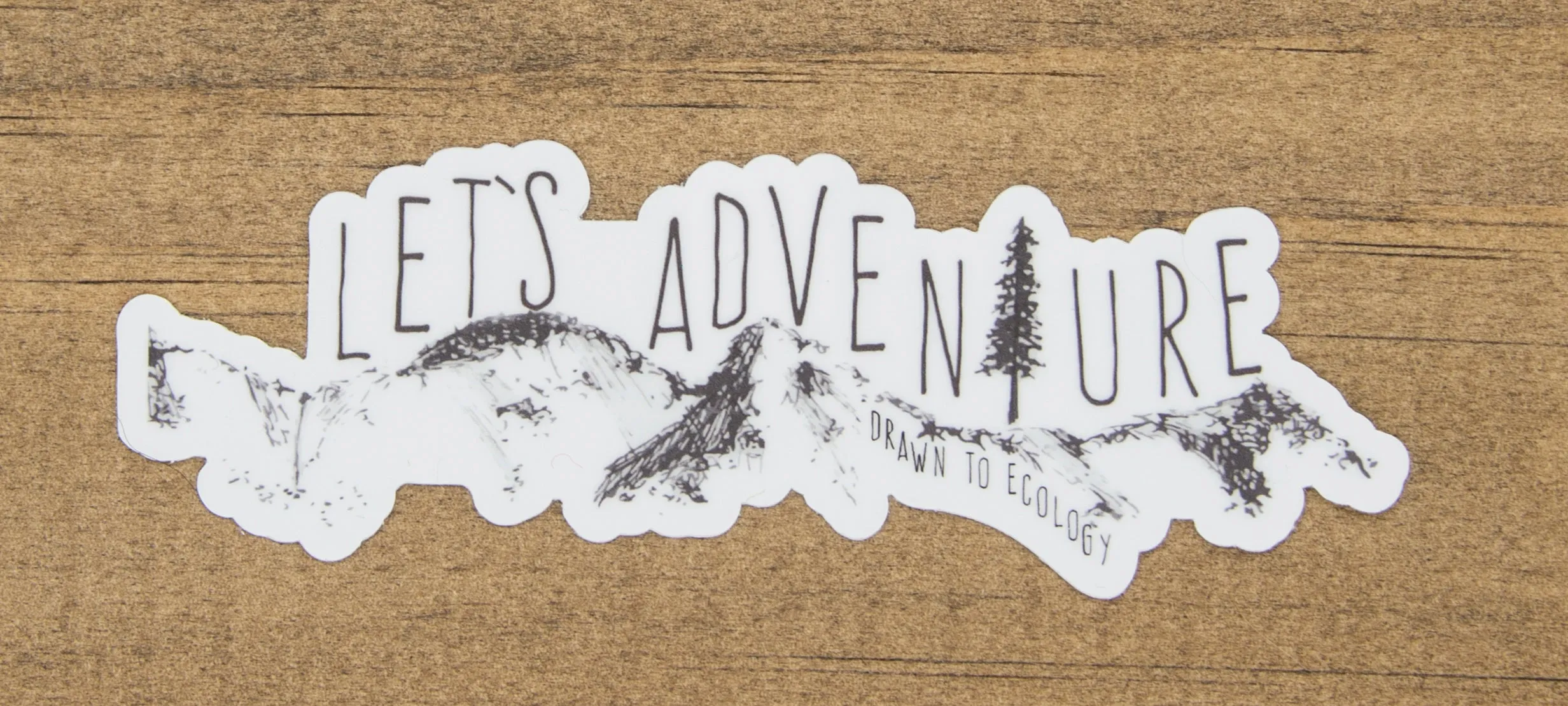 Let's Adventure Sticker