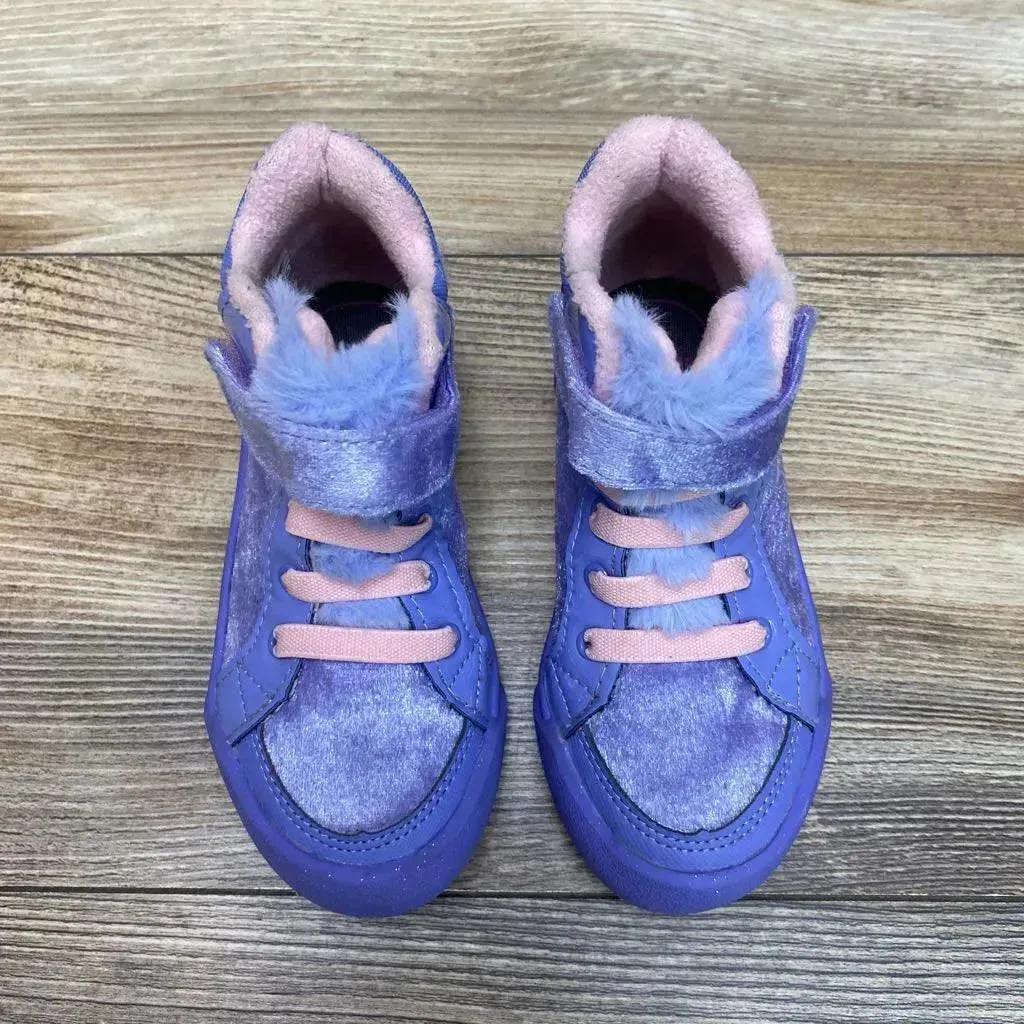 Pediped Flex Logan Perriwinkle High Top Sneakers sz 9-9.5c